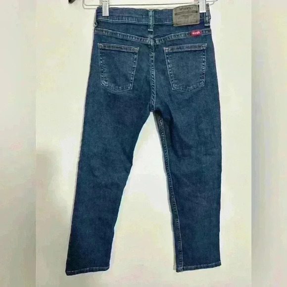 Wrangler Classic Straight Youth Jeans Size 10 Reg Adjustable Waist - Picture 3 of 6